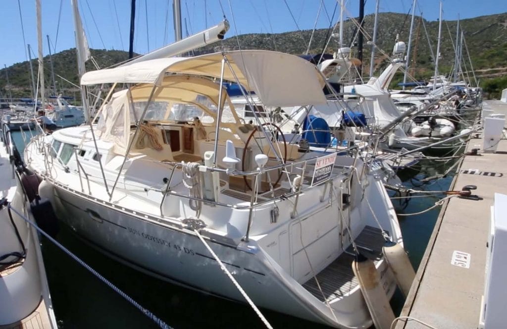 Schicksal Jeanneau Sun Odyssey 43 DS