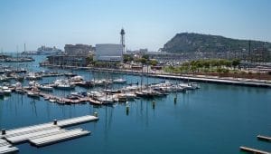 Barcelona port