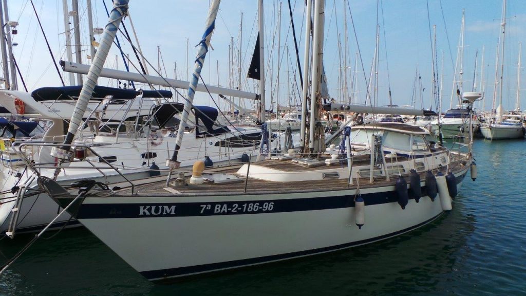 Side Halberg Rassey Yacht à vendre Barcelone