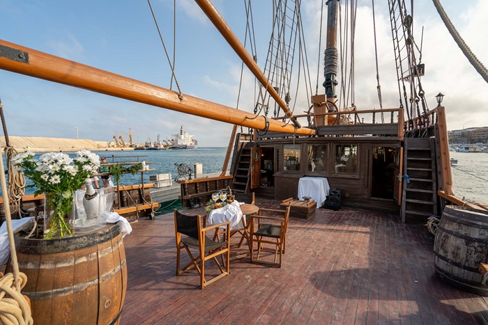 Live aboard a pirate ship for sale