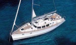 Jeanneau 43 Yacht Auspuff Problem