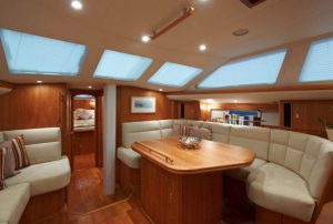 Saloon 2 Sailing Yacht Oyster 54 For sale plan sea