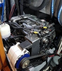 Moteur Sailing Yacht Oyster 54 A vendre plan mer