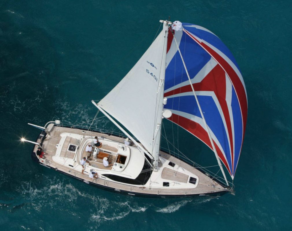 Sailing Yacht Oyster 54 For sale plan sea Feature immage